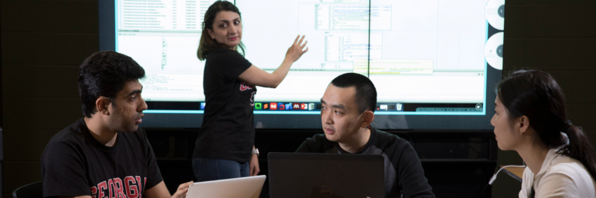 Omid Setayeshfar, Roxana Attar, Yue Yin, and Ruoyan Cai are graduate students in CS