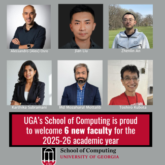 Collage of 2025 new faculty members