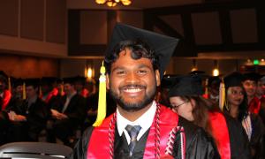 SoC Venn Reddy posing for a photo.