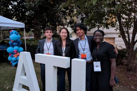 Tera Group posing together at ATL Innovation Cup