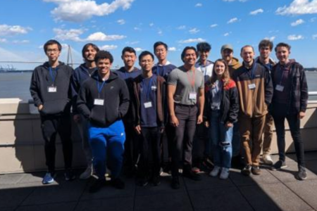 Left to Right: Quentin Proels, Codey Borrelli, Tyler Simile (Team UGA 3), John Song, Rishith Auluka, Hiep Pham (Team UGA 1), Benjamin Parker (Team UGA 4), Rishab Seshadri, Carlos De Santiago, Raul Lopez (Team UGA 2)