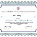 Sheng Li's certificate 